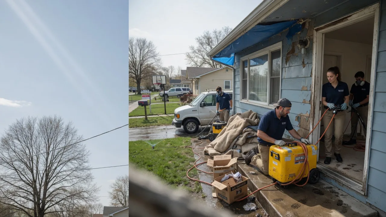 Basement Flood Cleanup in Foley, MO near me